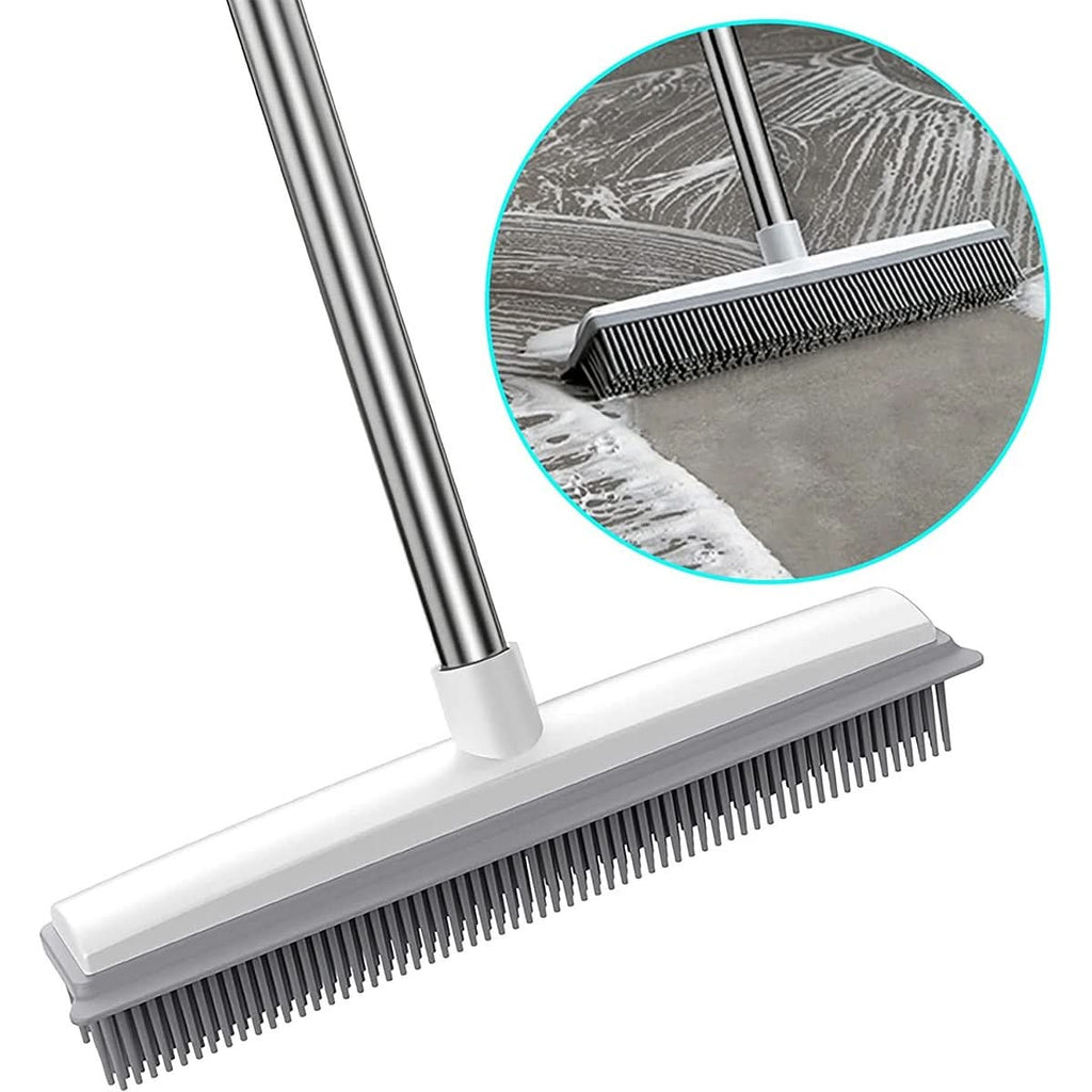 Escoba de silicona 2 en 1 con largo ajustable Brush Clean – Mil Ideas