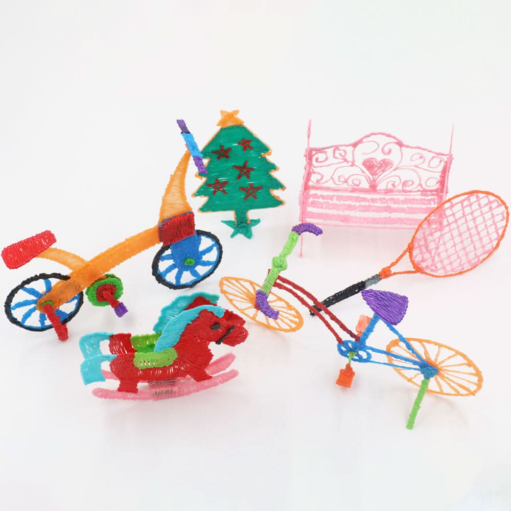 Set de 30 Rollos de 3mt para Lapiz 3d Filamento PLA