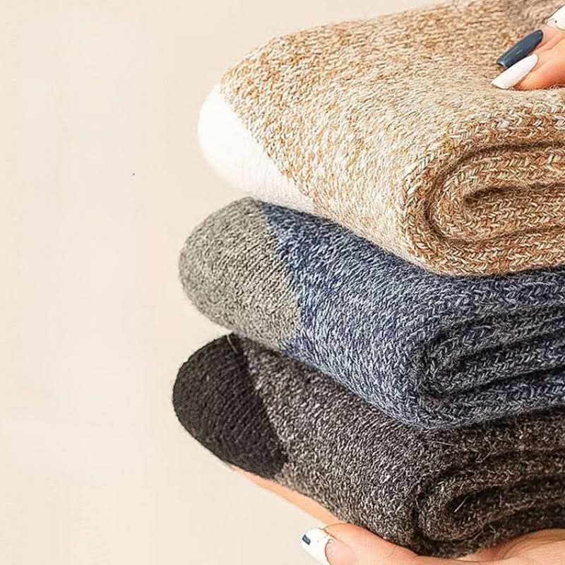 Pack 5 pares medias térmicas Merina vista adicional – Mil Ideas