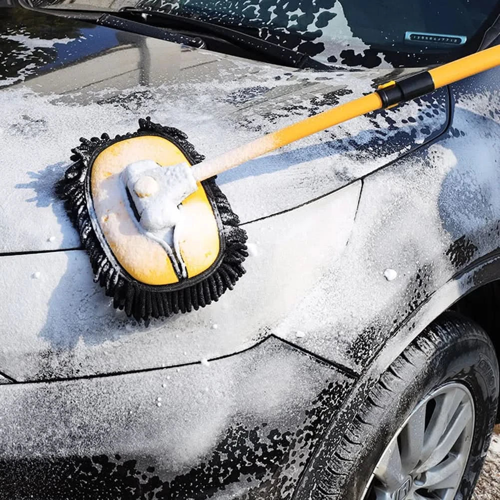Repuesto de cepillo extensible para auto en uso – Mil Ideas