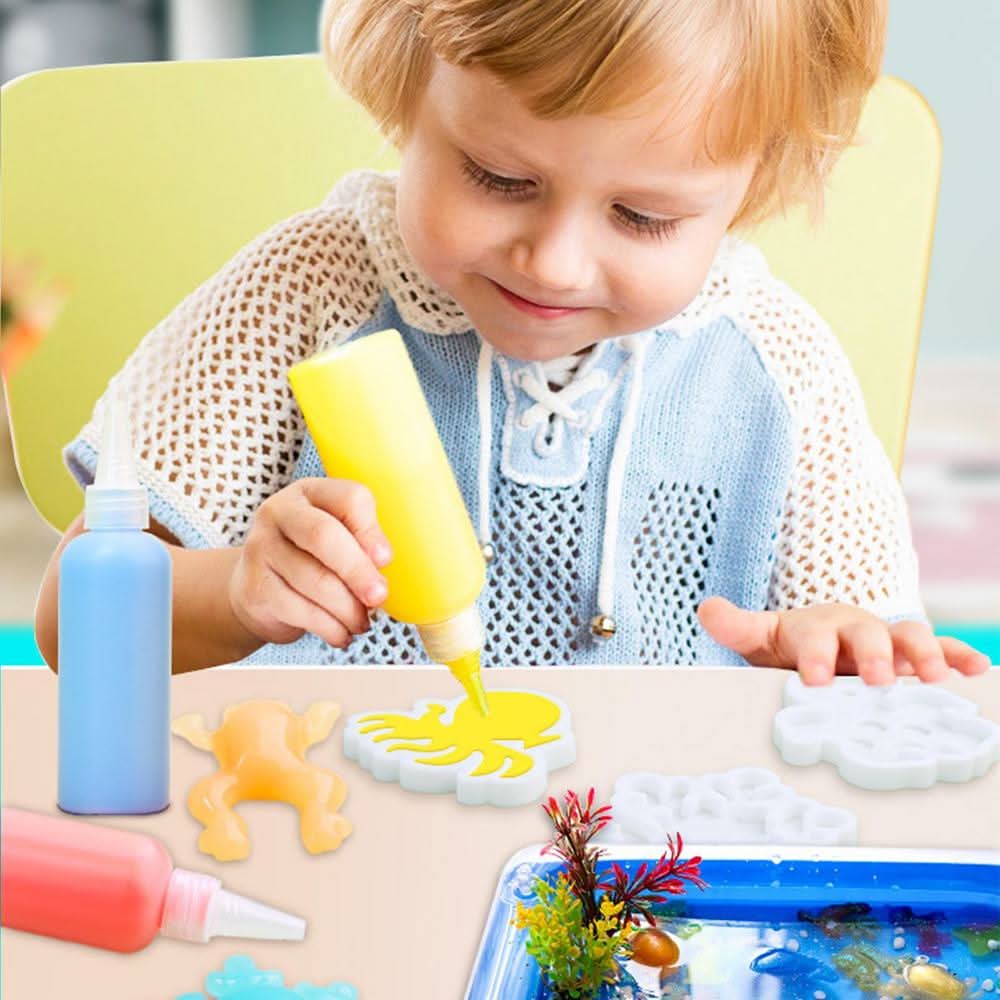 Kit mágico 3D en gel para niños vista adicional – Mil Ideas