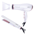 Alisador + Secador Marvo HCP-004 2 en 1 Blanco – Mil Ideas