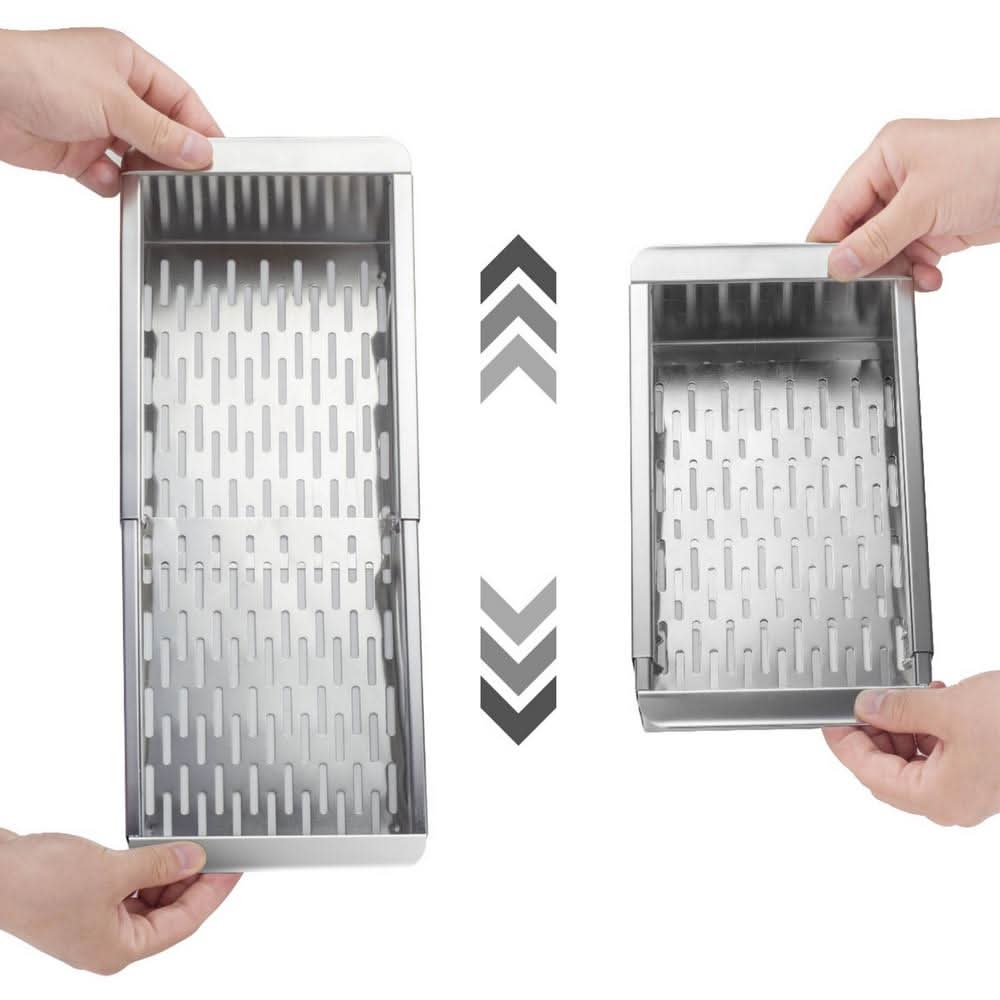 Colador escurridor extensible detalle – Mil Ideas
