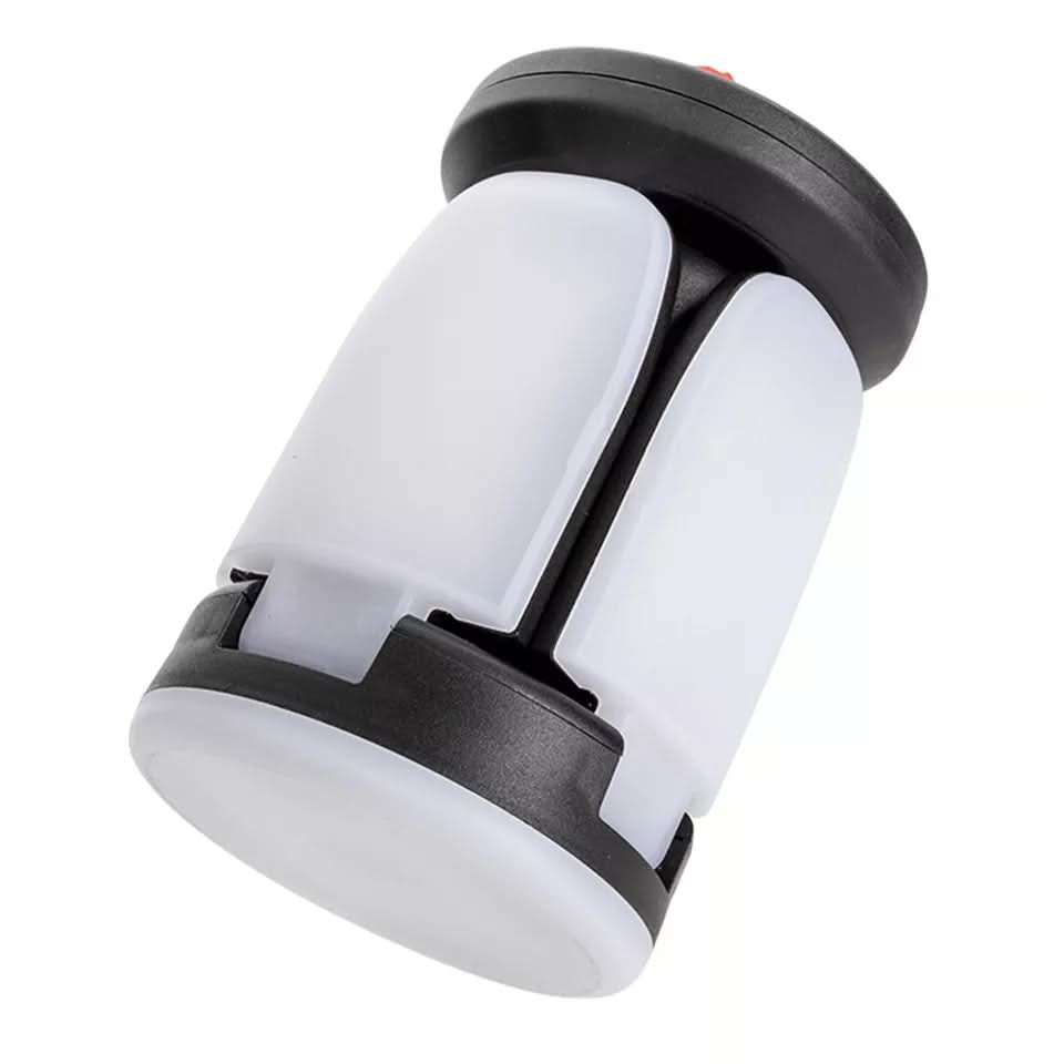 Linterna farol Power Bank con panel solar en uso – Mil Ideas
