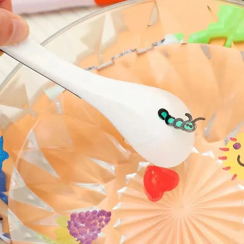 Marcadores Magicos para Agua con Tinta Flotante y Cuchara