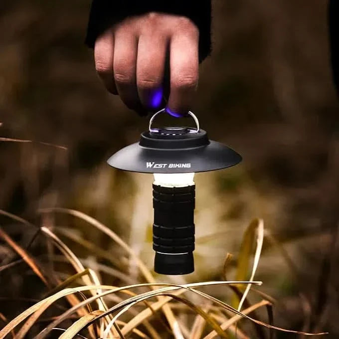 Farol de camping recargable 3 modos LED carga USB – Mil Ideas