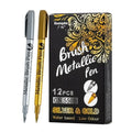 Set de 12 marcadores de pintura metalizada – Mil Ideas