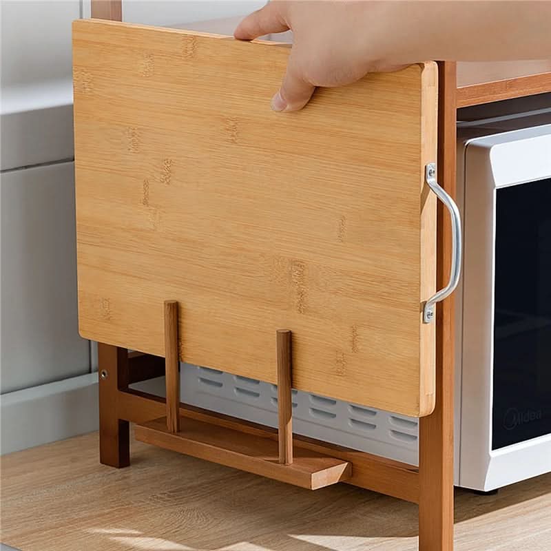 Organizador de Cocina 2 Estante de Bambú Mil Ideas