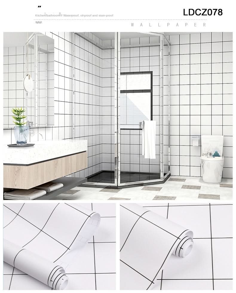 Papel adhesivo simil azulejo Mil Ideas 10 metros vista adicional – Mil Ideas