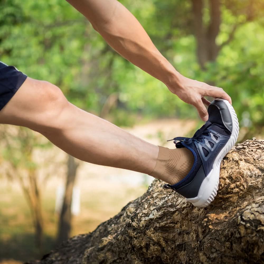 Tobillera Ankle Brace compresión en uso – Mil Ideas