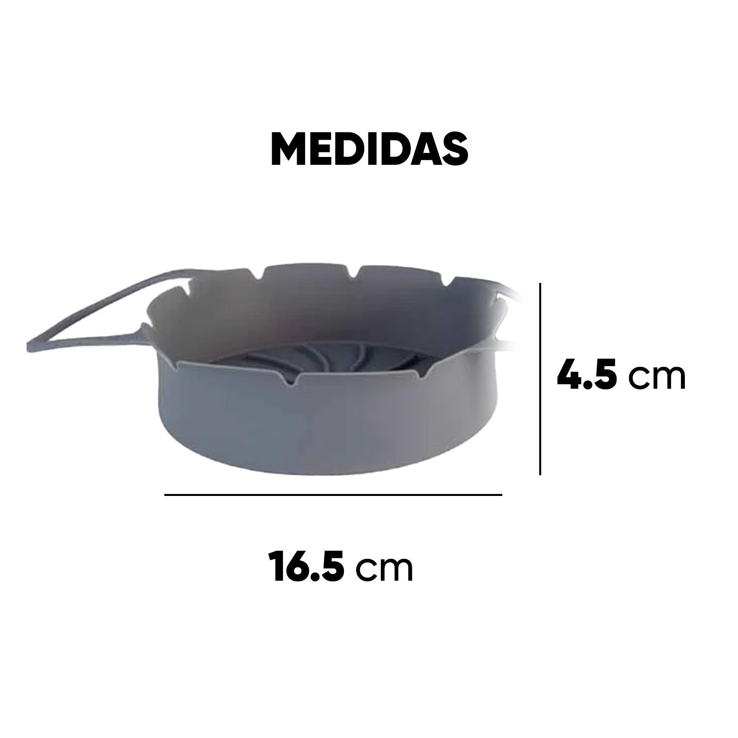 Set de silicona freidora sin aceite vista adicional – Mil Ideas
