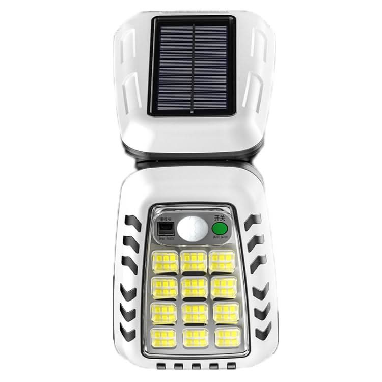 Luz solar Sunsky 30W instalada en jardín en uso – Mil Ideas