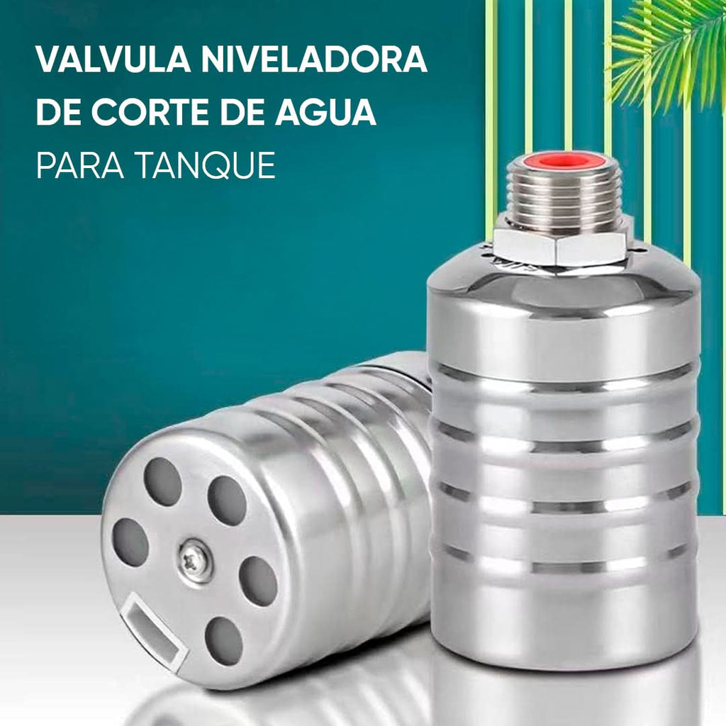 Válvula niveladora instalada en tanque de agua en uso – Mil Ideas