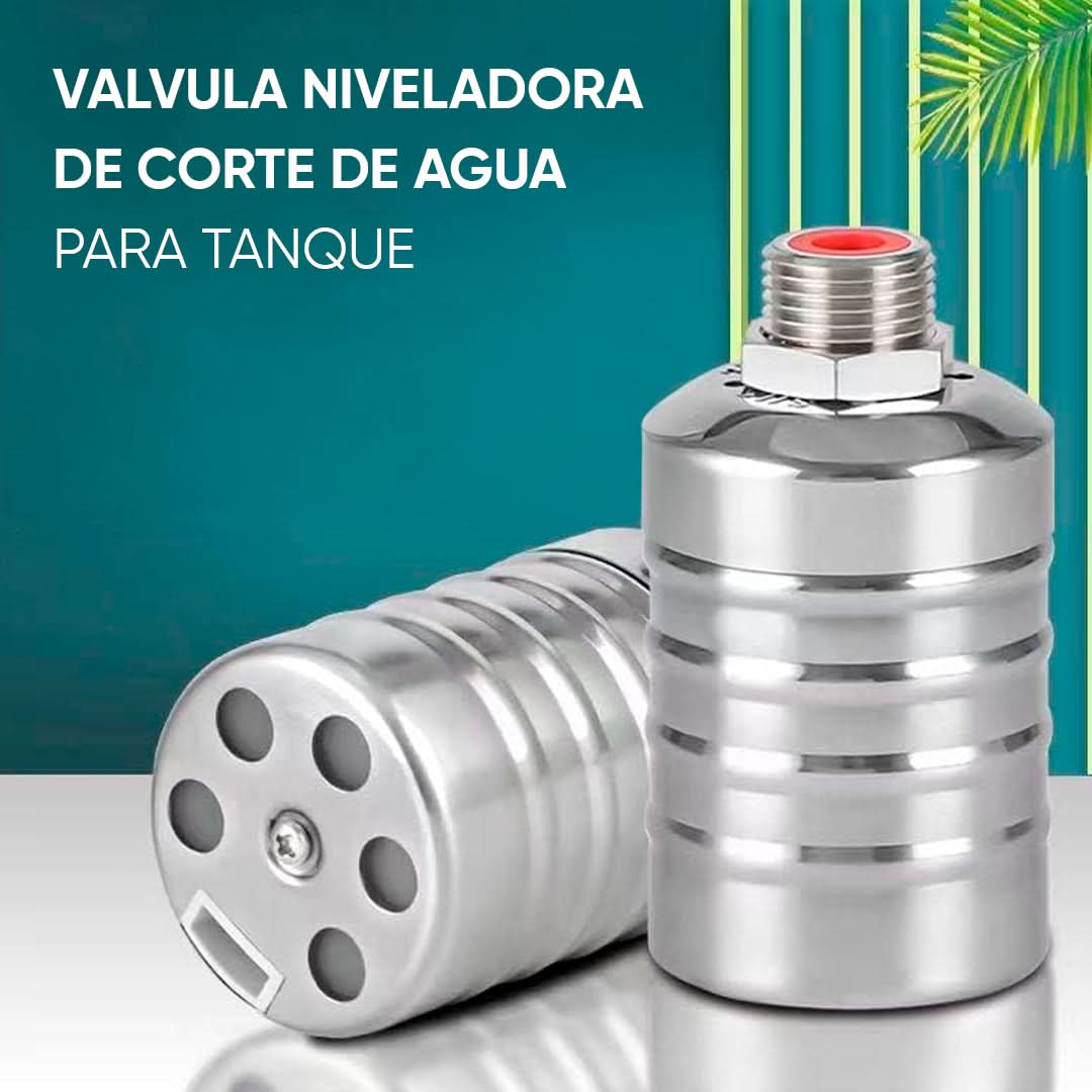 Válvula niveladora instalada en tanque de agua en uso – Mil Ideas