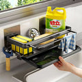 Estante colgante con escurridor para cocina – Mil Ideas