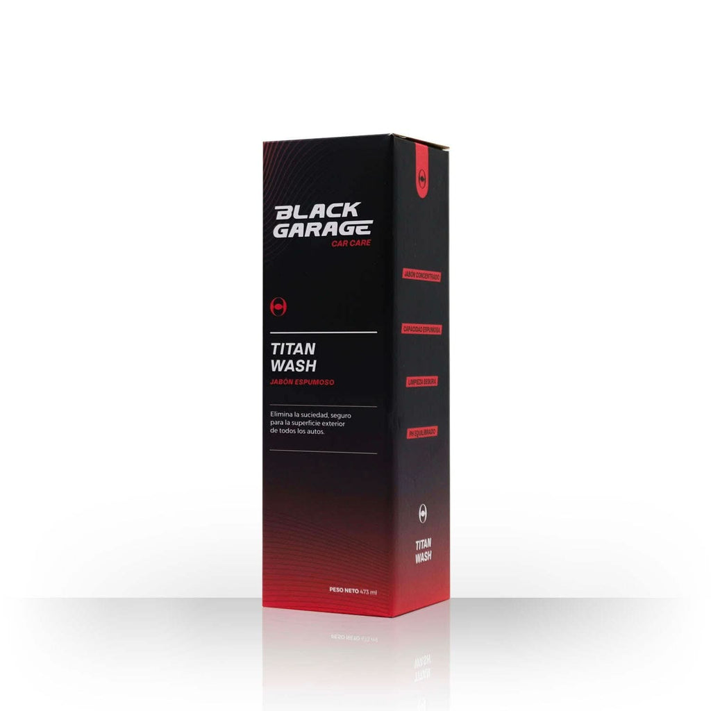 Titan Wash jabón espumoso Black Garage – Mil Ideas