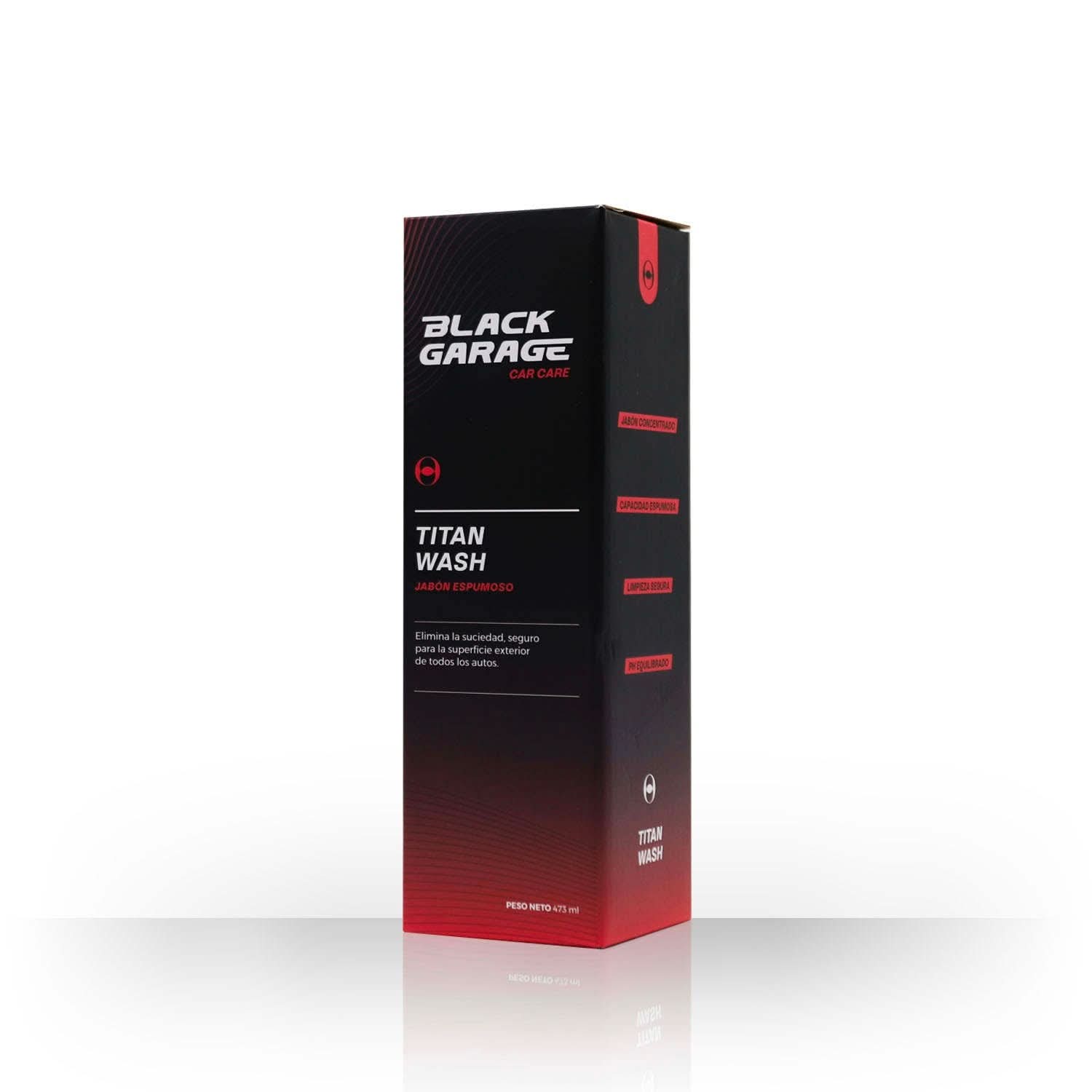 Titan Wash jabón espumoso Black Garage – Mil Ideas