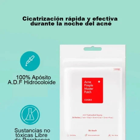 Acne Pimple Master parches curativos vista adicional – Mil Ideas