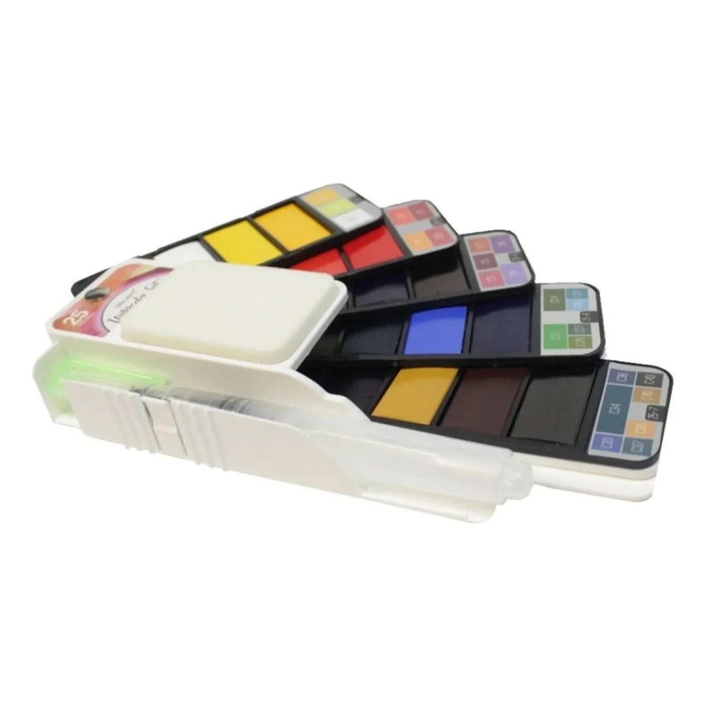 Set de Acuarela 24 Colores detalle – Mil Ideas