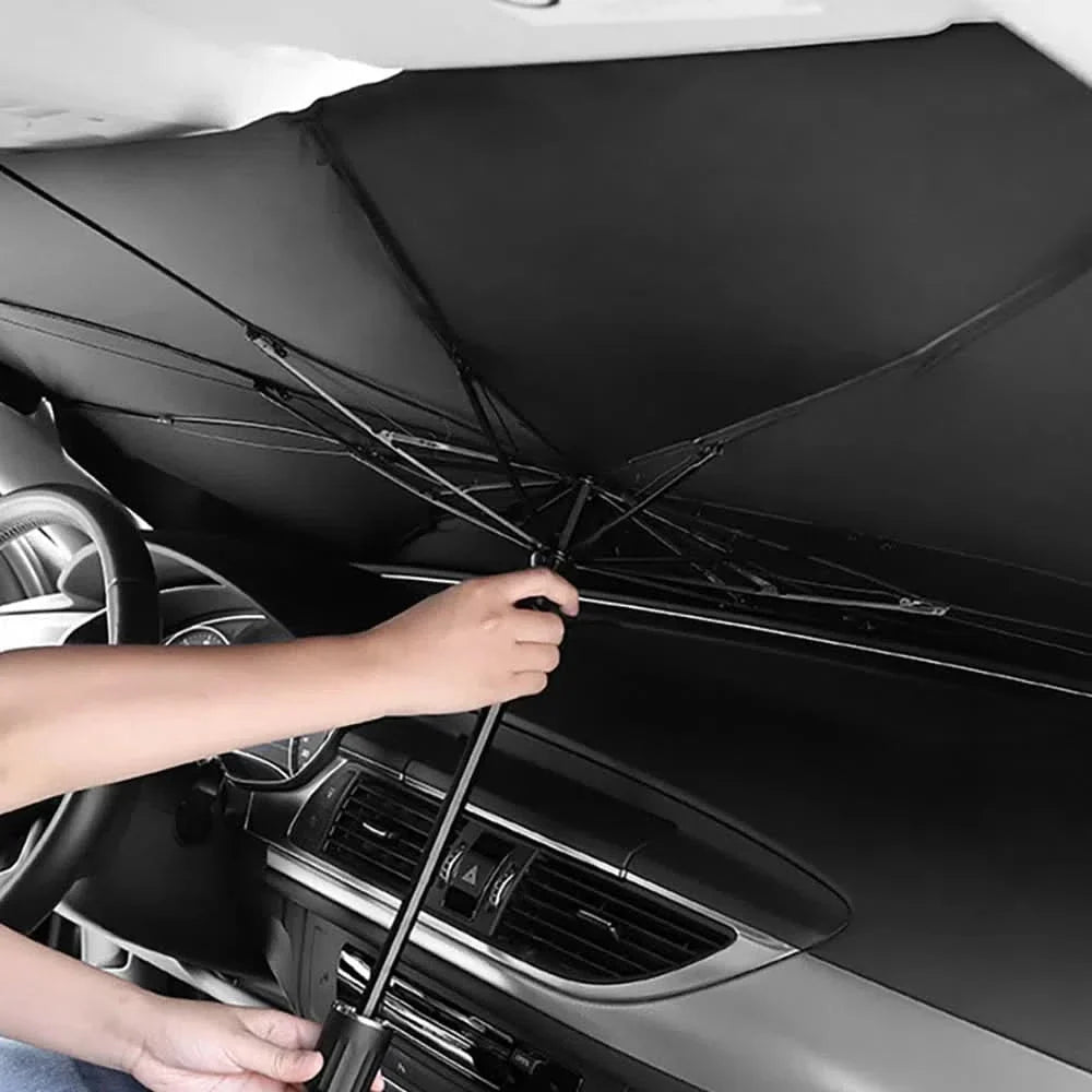 Parasol retráctil con protección UV para auto – Mil Ideas