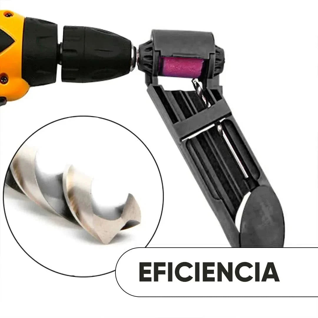 Afilador de brocas Leisel en uso – Mil Ideas