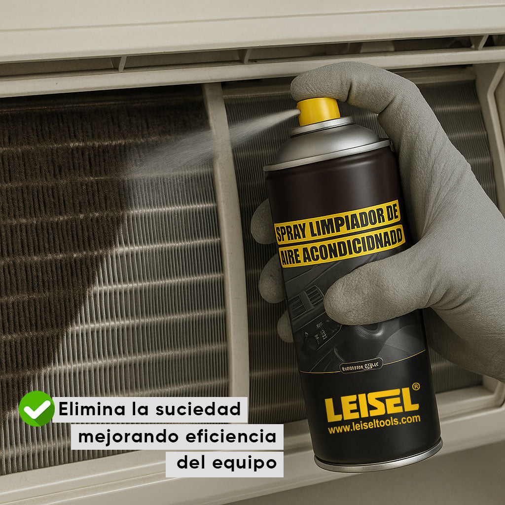 Spray Limpiador de Aire Acondicionado Leisel 450ml