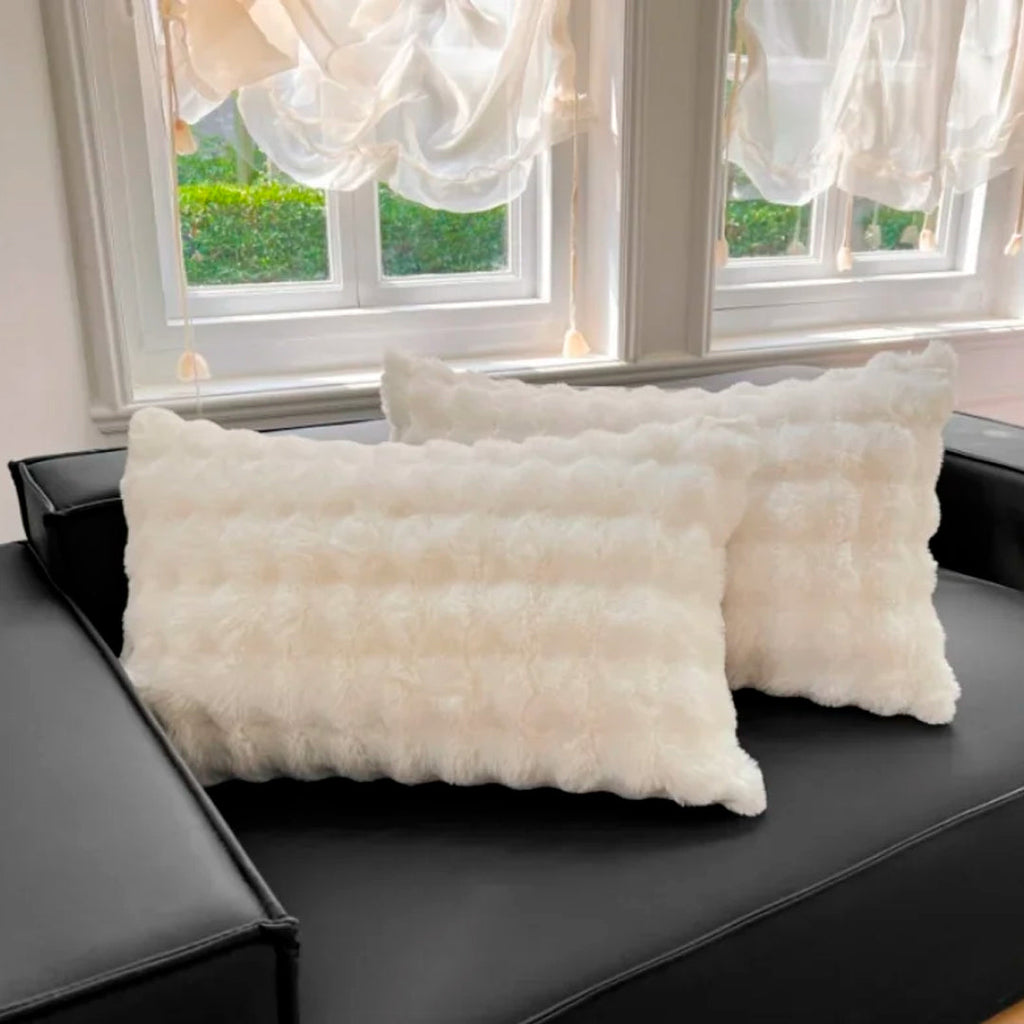 Funda de almohada SoftRabbit anti estática en uso – Mil Ideas