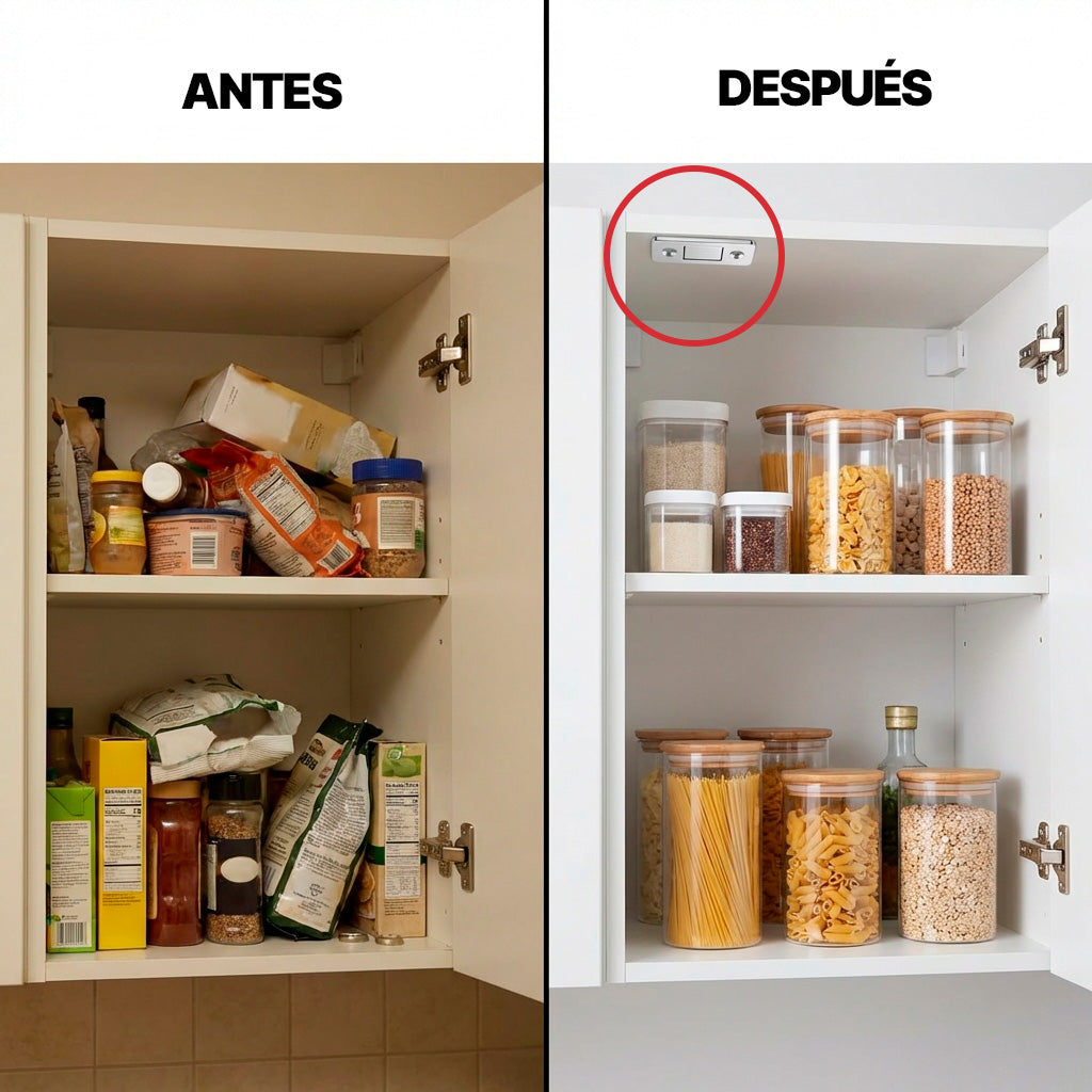 Imanes adhesivos ultrafinos para armario Pack x12 vista adicional – Mil Ideas