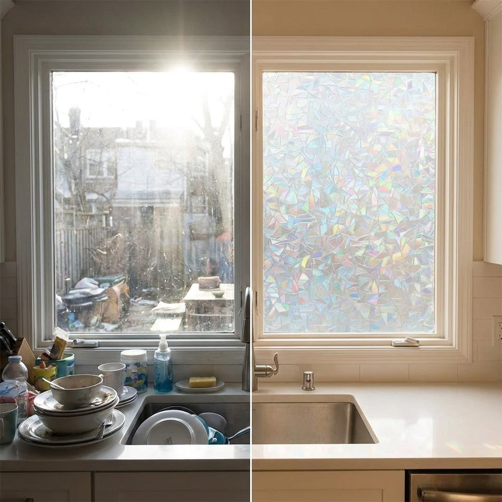 Película privacidad ventana aplicada en uso – Mil Ideas