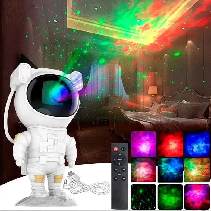 Lámpara Proyector Astronauta LED Estrellas de Galaxia – Mil Ideas