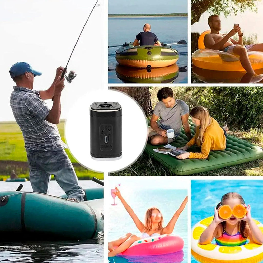 Bomba vacío viaje tamaño compacto vista adicional – Mil Ideas