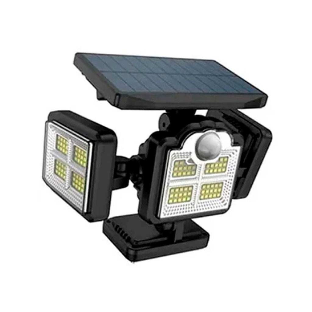 Foco Solar 4 Módulos 35W 198 LEDs 2400mAh vista adicional – Mil Ideas