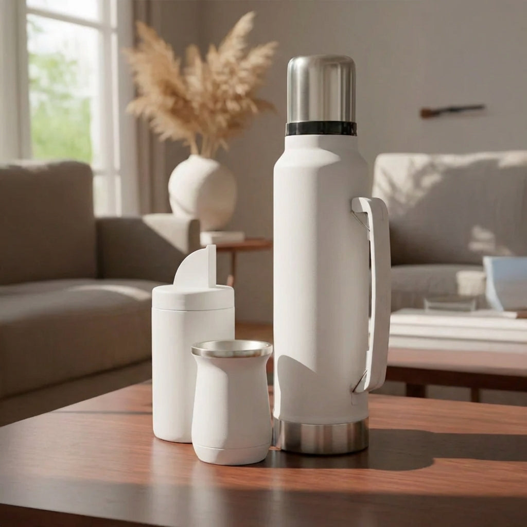 Set de Mate Termo y Yerbera 1300ml vista adicional – Mil Ideas