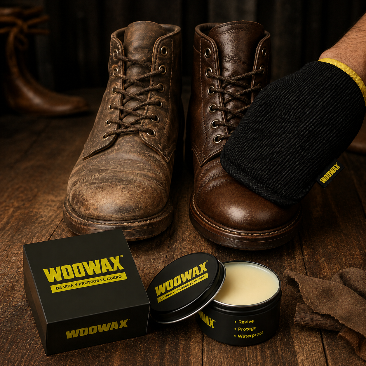 Protector y Revividor de Cuero Woowax