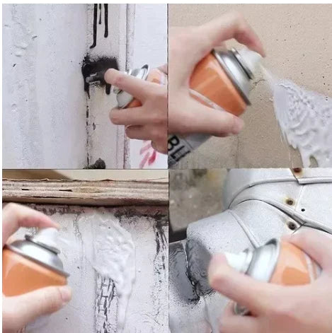 Spray sellador en aerosol para juntas y techos en uso – Mil Ideas