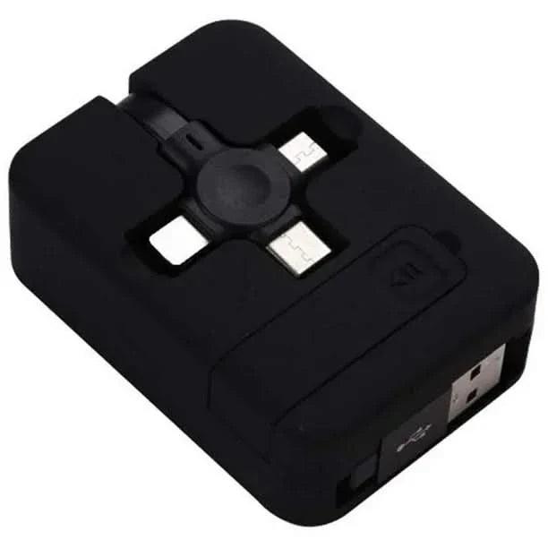 Cable Cargador USB Retráctil Carga Rápida detalle – Mil Ideas