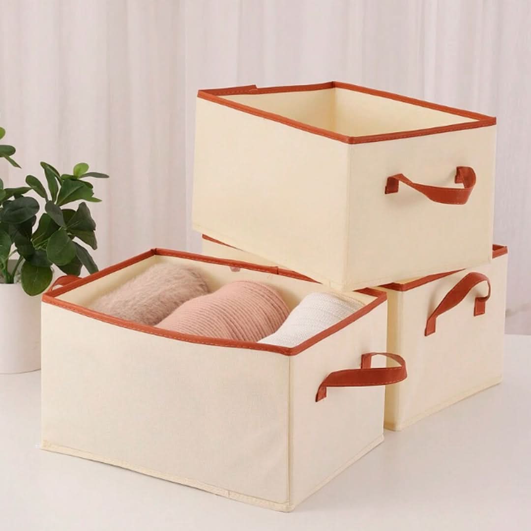 Caja organizadora Akro en tela plegable vista adicional – Mil Ideas
