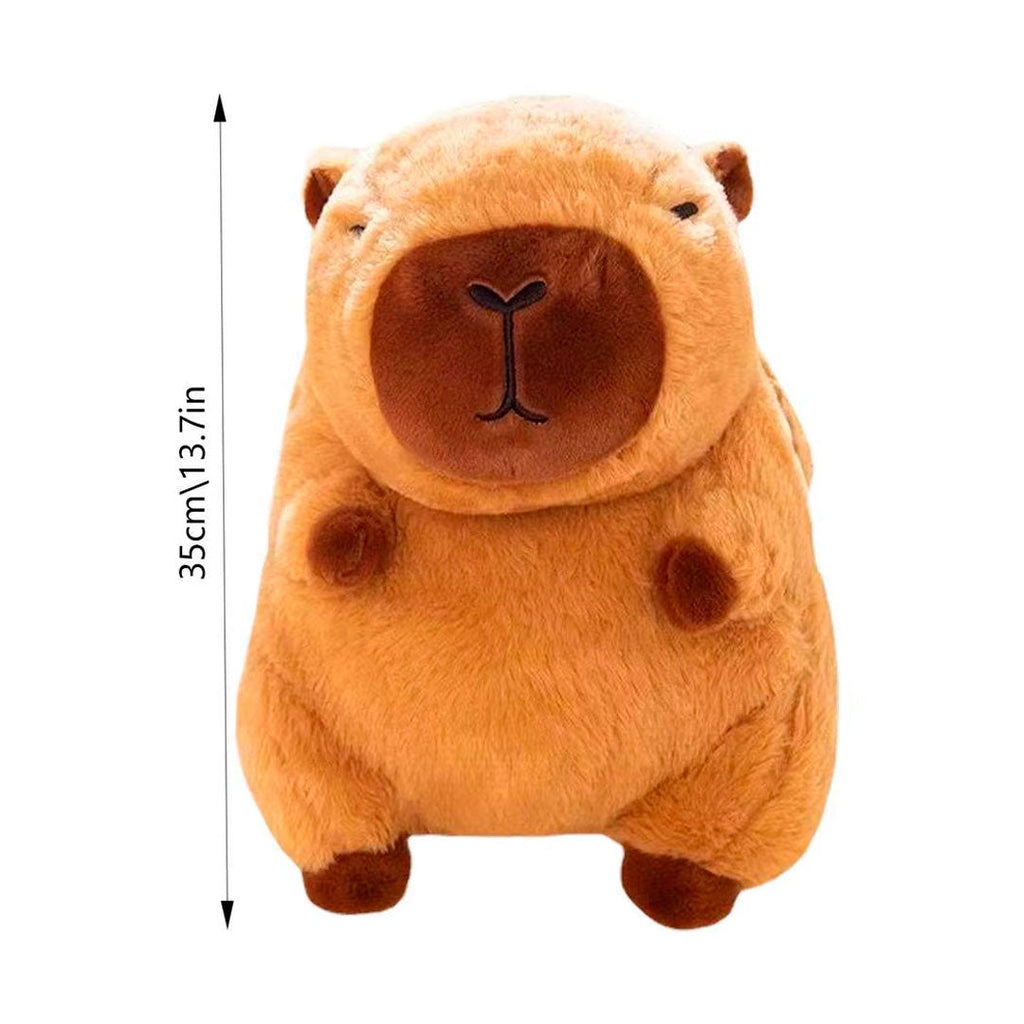 Peluche capibara con bolsa de agua caliente para manos vista adicional – Mil Ideas