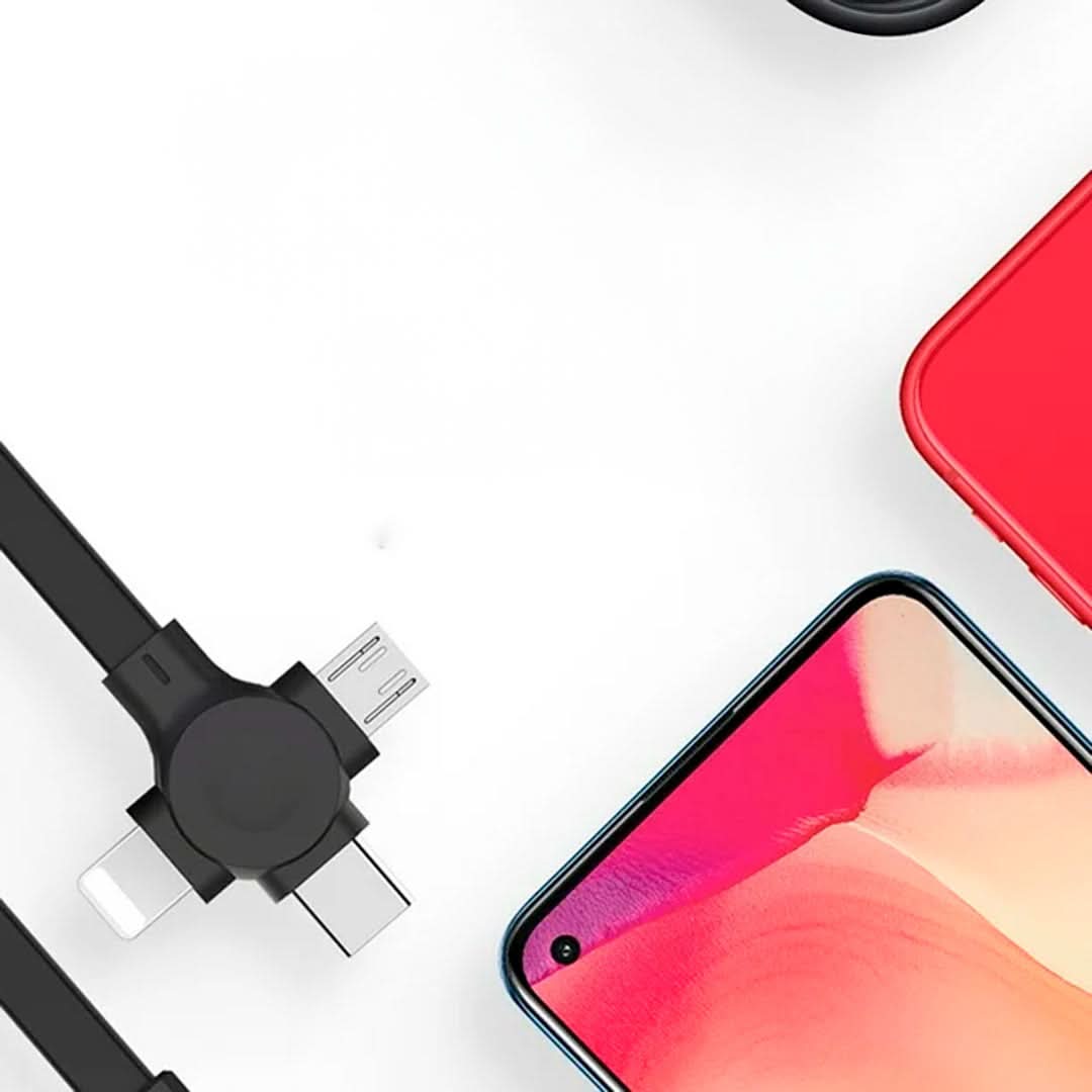 Cable Cargador USB Retráctil Carga Rápida vista adicional – Mil Ideas