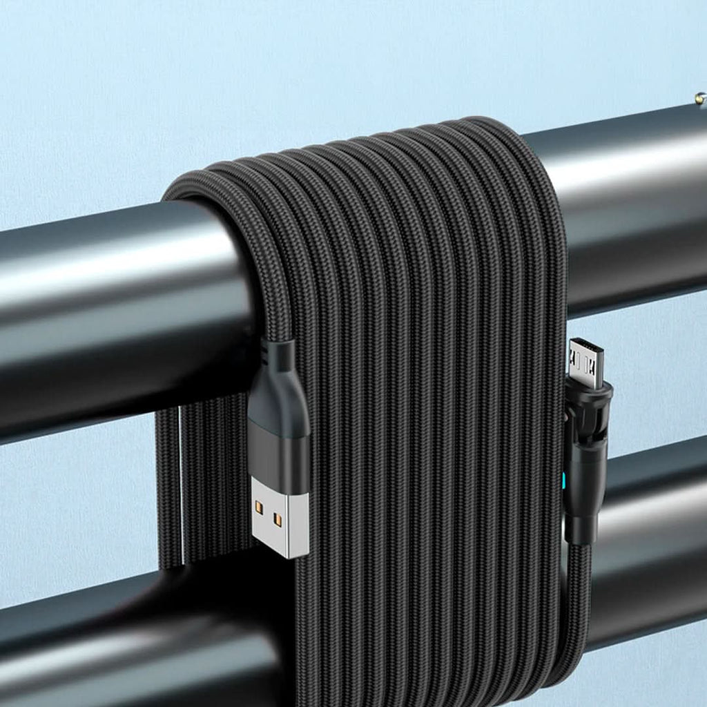 Cable de carga giratorio 180 grados vista adicional – Mil Ideas