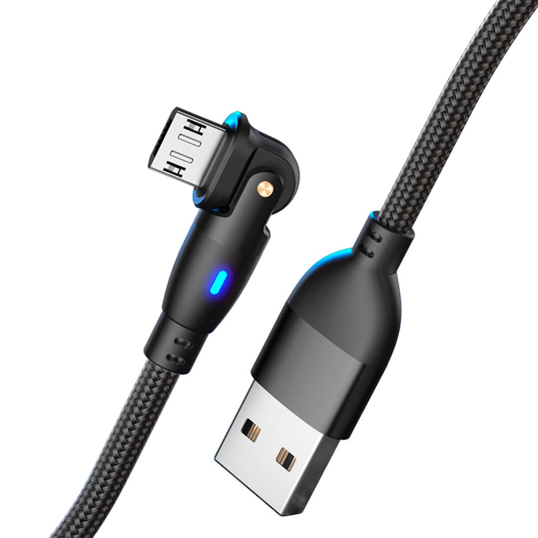 Cable de carga giratorio 180 grados detalle – Mil Ideas