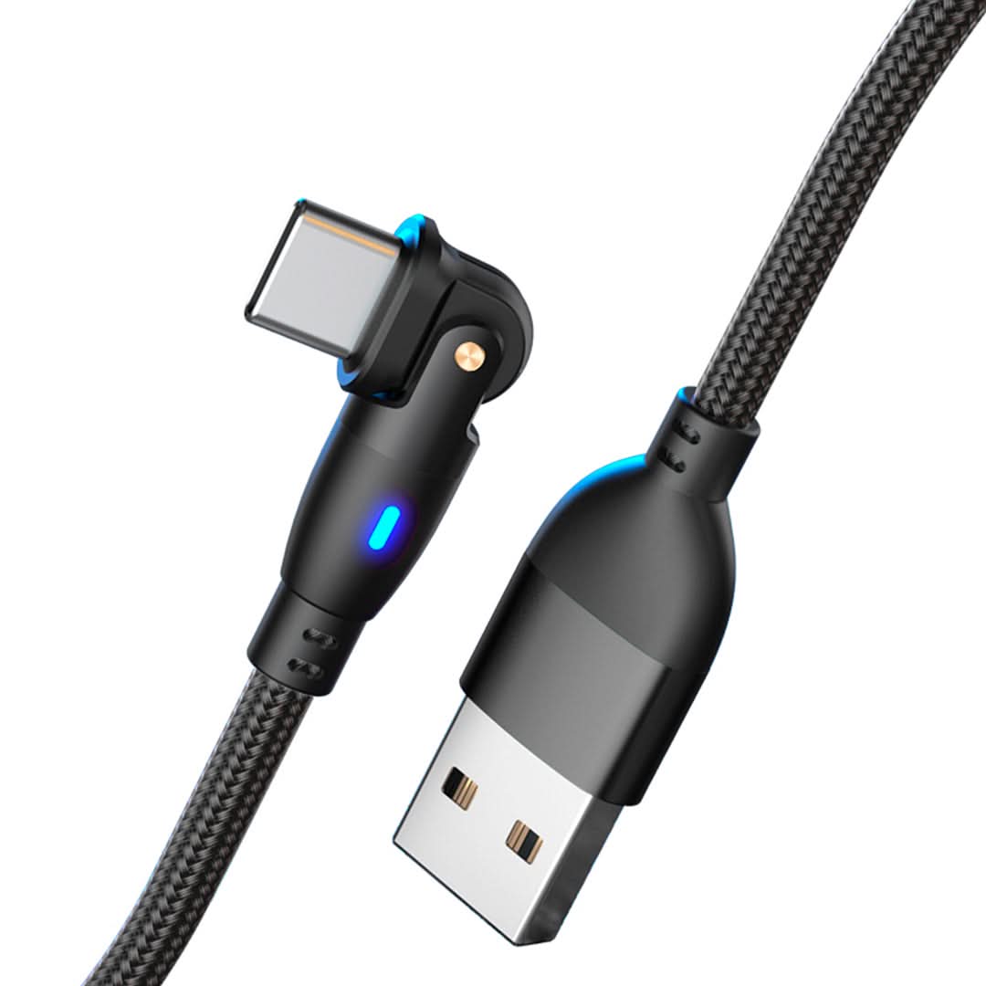 Cable de carga giratorio 180 grados vista adicional – Mil Ideas