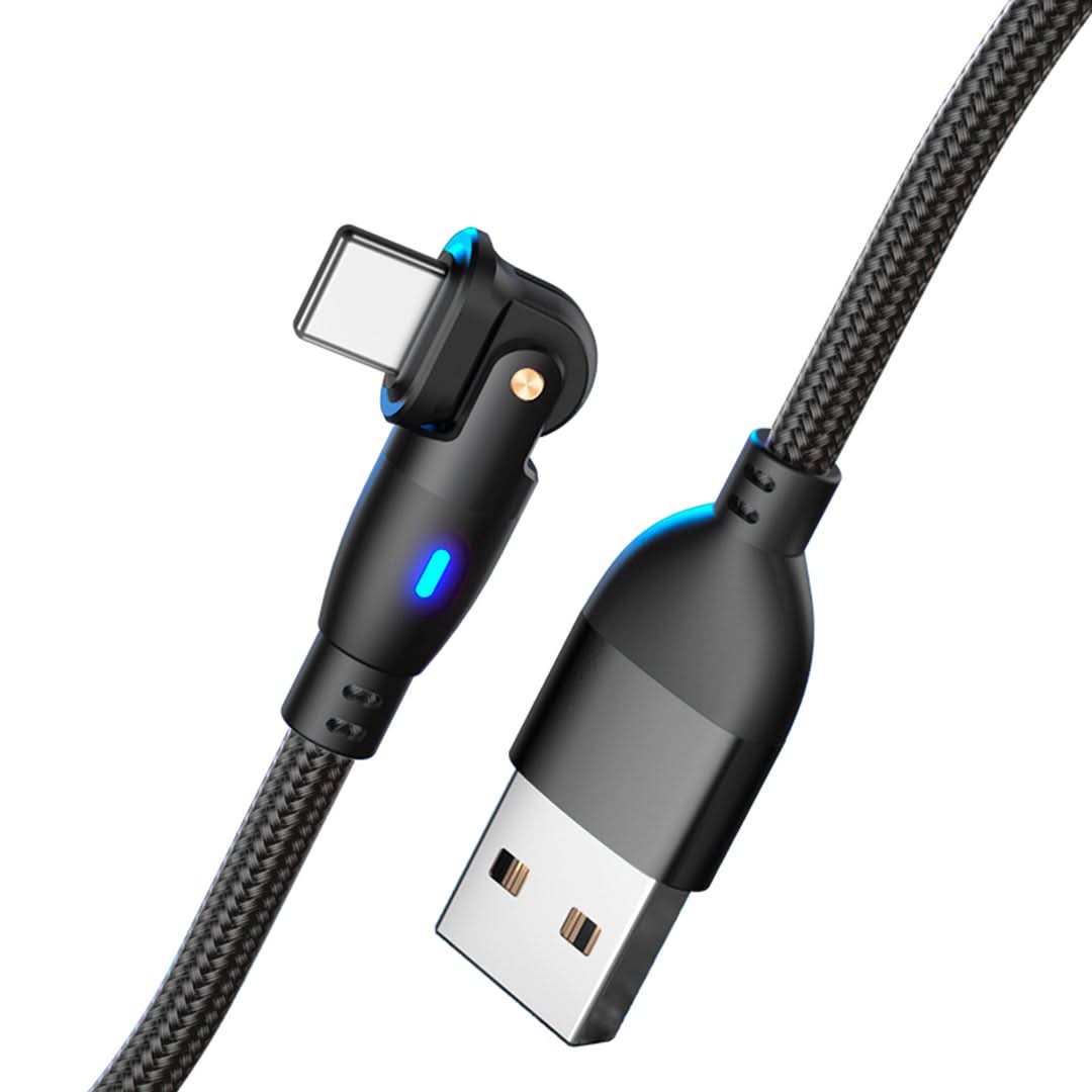 Cable de carga giratorio 180 grados vista adicional – Mil Ideas