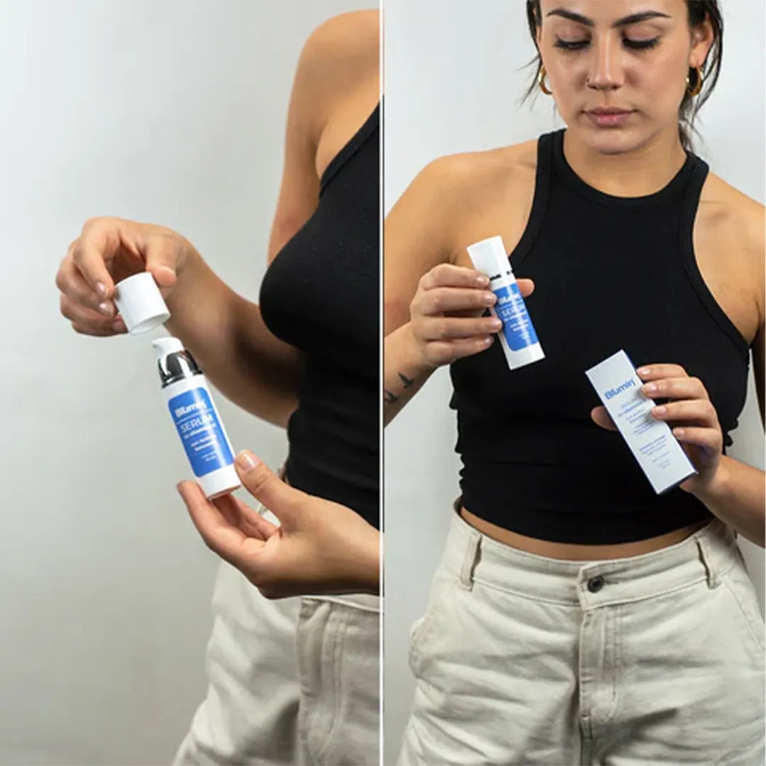 Serum Blumin de vitamina C con activos naturales vista adicional – Mil Ideas