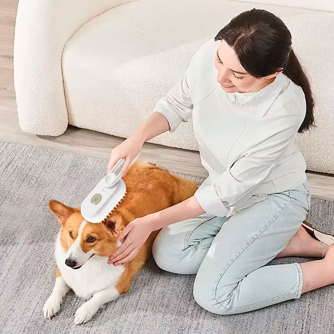 Cepillo vaporizador para mascotas vista adicional – Mil Ideas