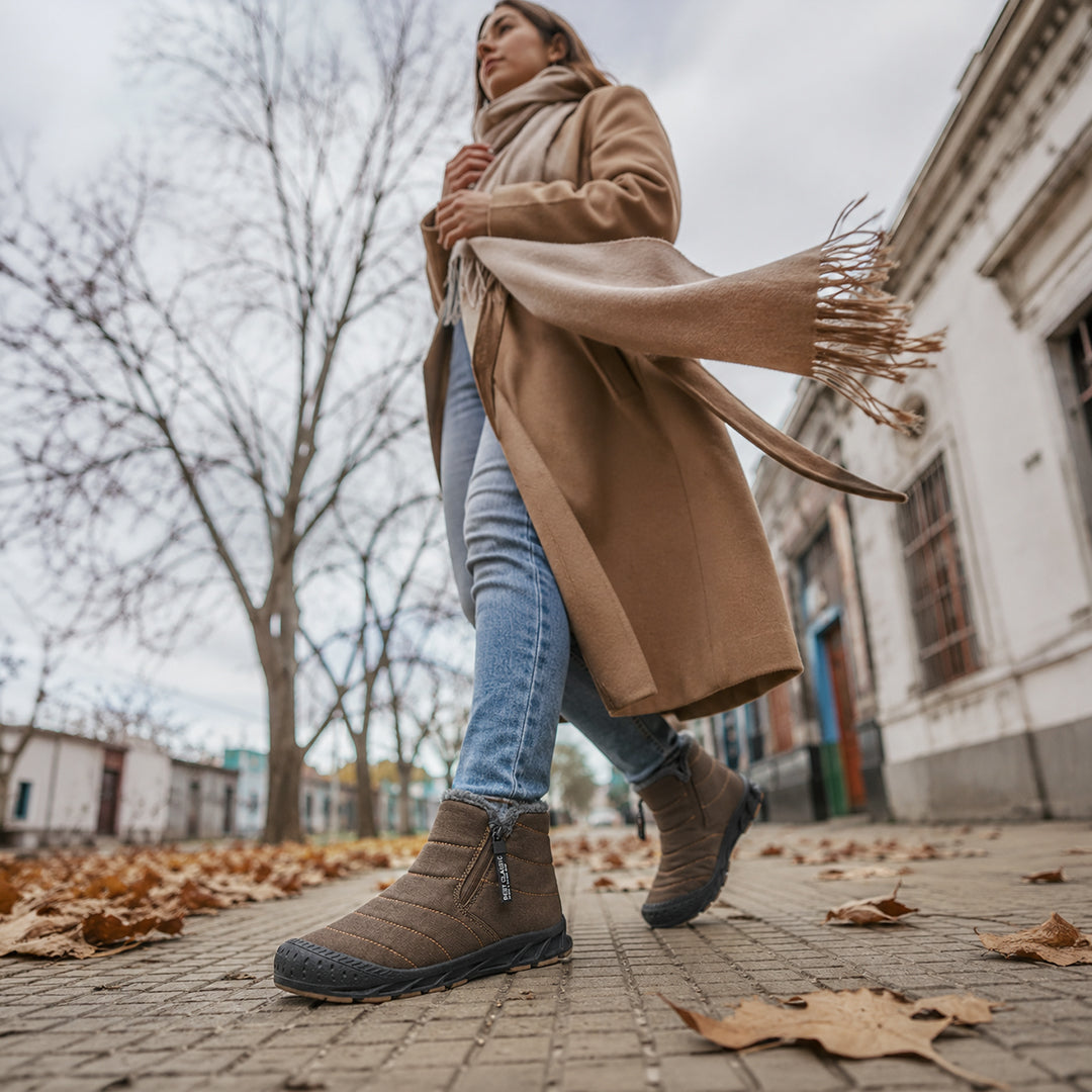 Botas Unisex CityStep de Invierno Con Felpa y Antideslizante