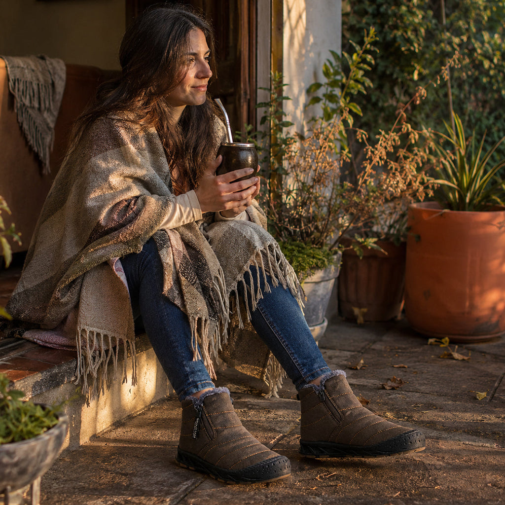 Botas Unisex CityStep de Invierno Con Felpa y Antideslizante