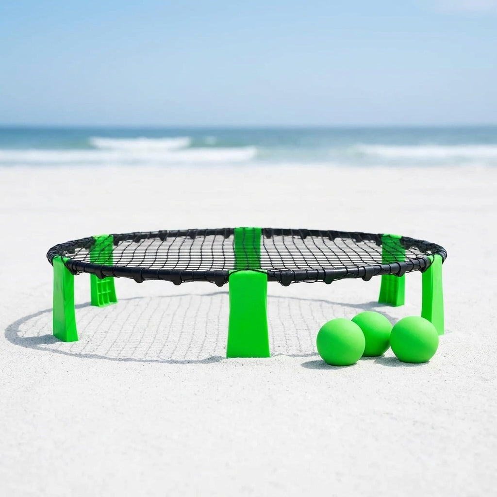 SpikeBall Juego de Rebote 3 Pelotas más Red vista adicional – Mil Ideas