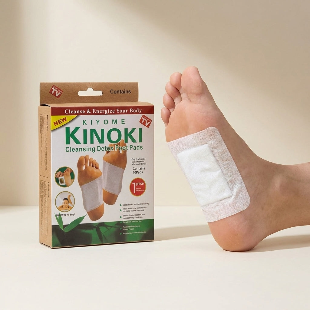 Parches Desintoxicantes Kinoki para Pies x10 vista adicional – Mil Ideas