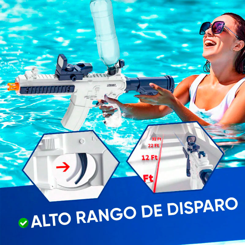 Pistola de Agua M416 a Batería Recargable vista adicional – Mil Ideas